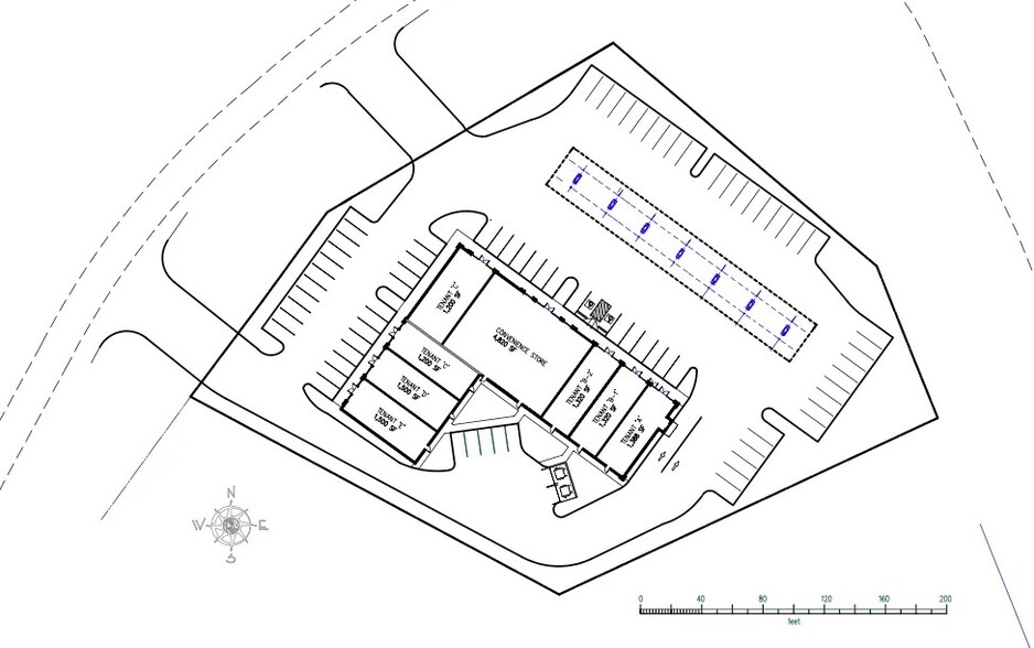 701 Airport rd, Flowood, MS à louer - Plan de site - Image 2 de 5