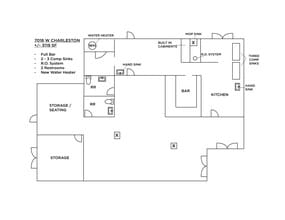 7000-7034 W Charleston Blvd, Las Vegas, NV for lease Site Plan- Image 1 of 1