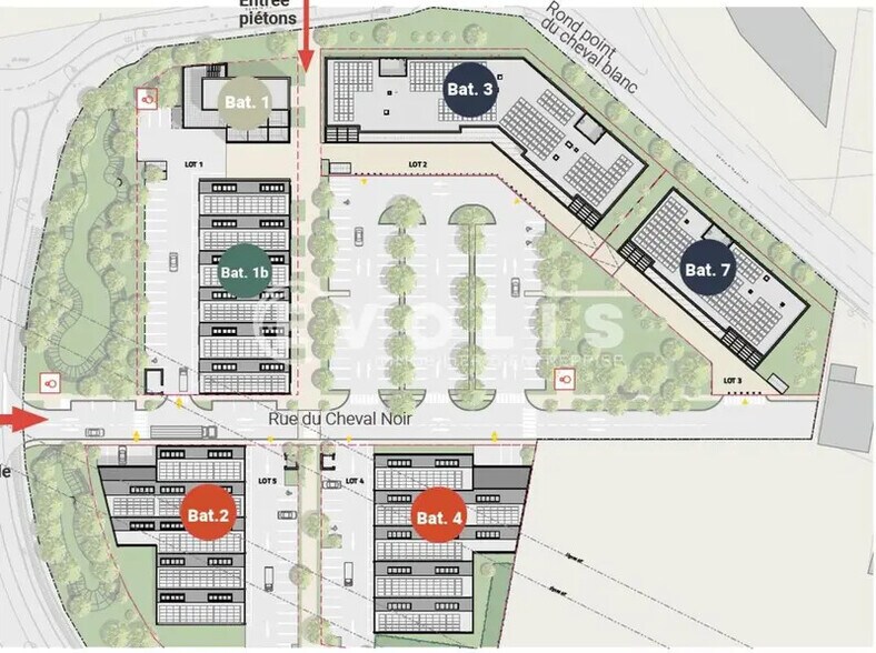 1 Route D'Heyrieux, Toussieu for sale - Site Plan - Image 3 of 19
