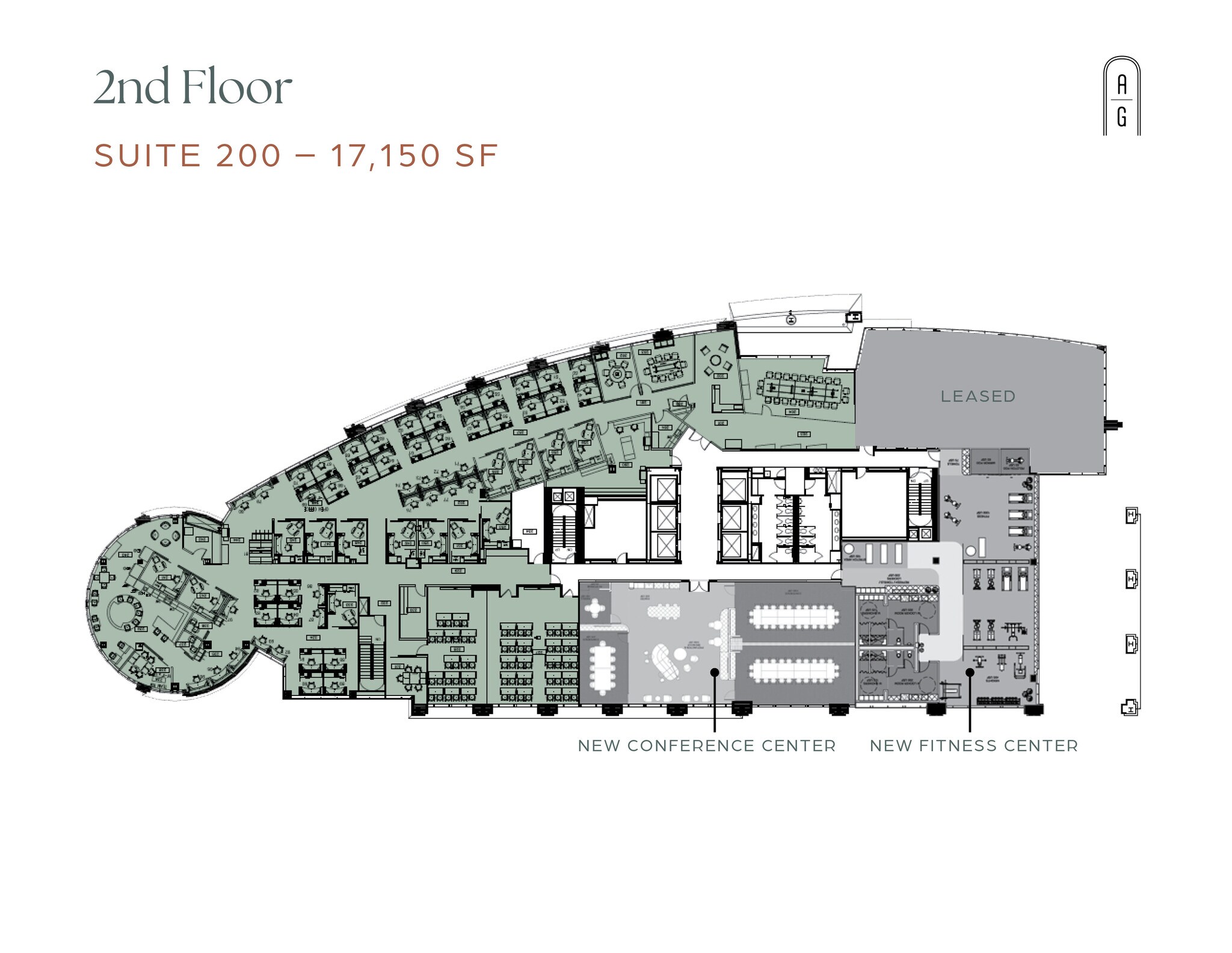 901 N Glebe Rd, Arlington, VA à louer Plan d’étage- Image 1 de 1