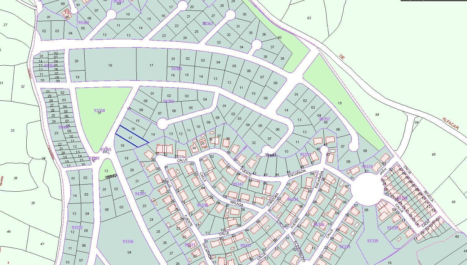 Land in Nívar, Granada for sale Site Plan- Image 1 of 4