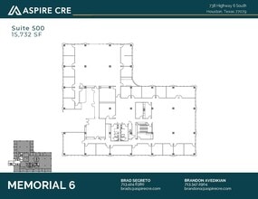 738 Highway 6 S, Houston, TX à louer Plan d’étage- Image 1 de 1
