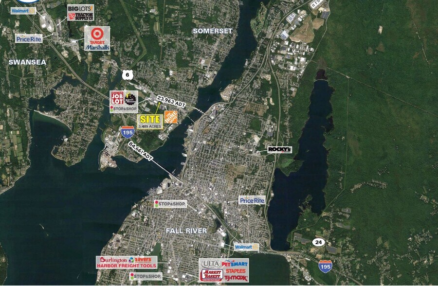 721 Grand Army Hwy, Somerset, MA à louer - Photo du bâtiment - Image 2 de 2