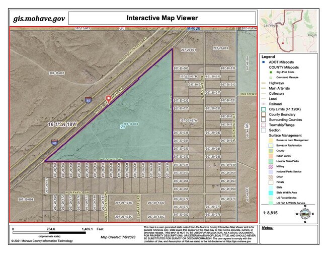 Plus de détails pour 00 S Indio dr, Yucca, AZ - Terrain à vendre