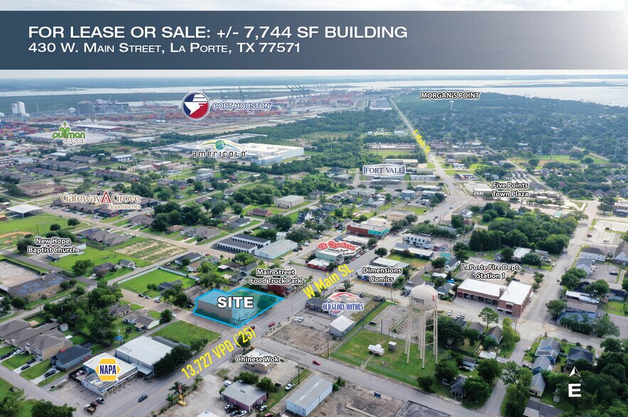 430 W Main St, La Porte, TX à vendre - Photo du bâtiment - Image 1 de 3