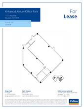 11777 Katy Fwy, Houston, TX for lease Floor Plan- Image 1 of 1