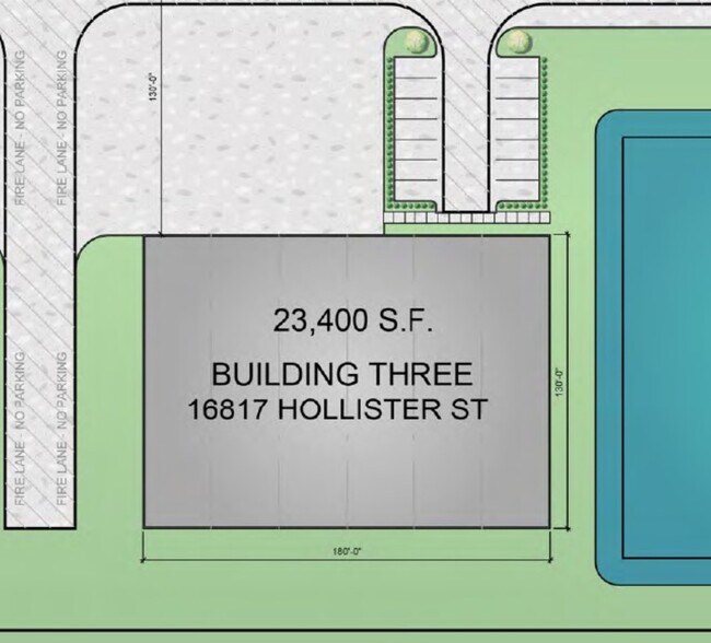 16817 Hollister St, Houston, TX à vendre - Plan de site - Image 3 de 4
