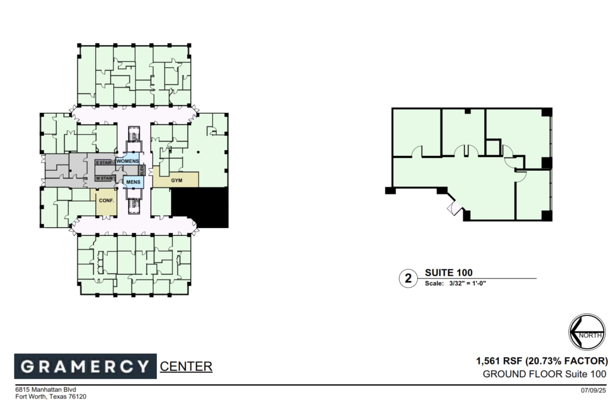 6815 Manhattan Blvd, Fort Worth, TX à louer Plan d’étage- Image 1 de 1