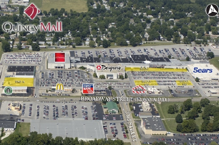 3233-3423 Quincy Mall, Quincy, IL for lease - Primary Photo - Image 1 of 3