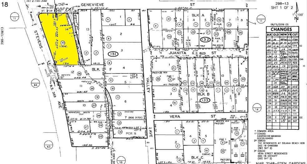 616 Stevens Ave, Solana Beach, CA for lease - Plat Map - Image 2 of 5