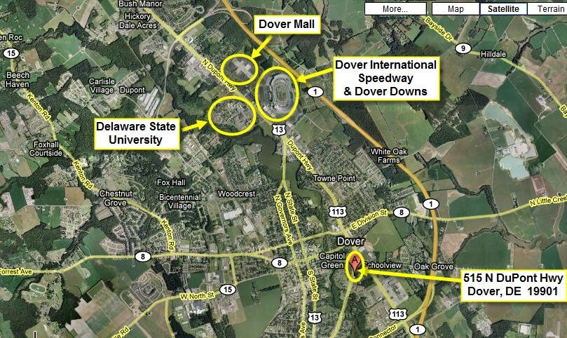 515 S Dupont Hwy, Dover, DE à vendre - Photo du bâtiment - Image 3 de 11