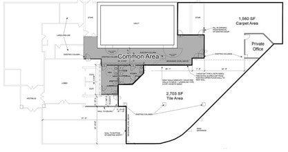 23 Public Square, Belleville, IL à louer Plan d’étage- Image 1 de 5