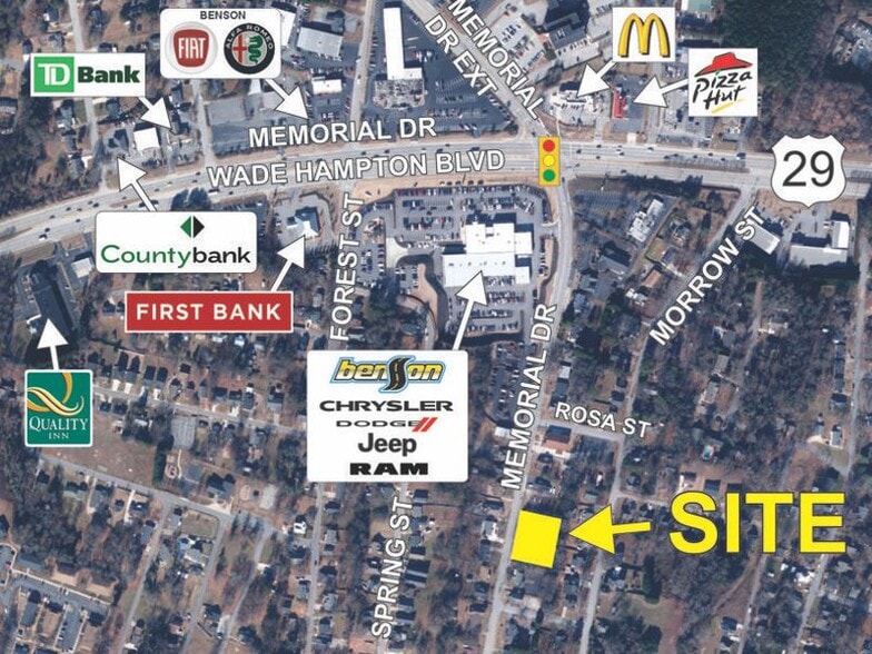 0 Memorial Dr, Greer, SC for sale - Primary Photo - Image 1 of 4