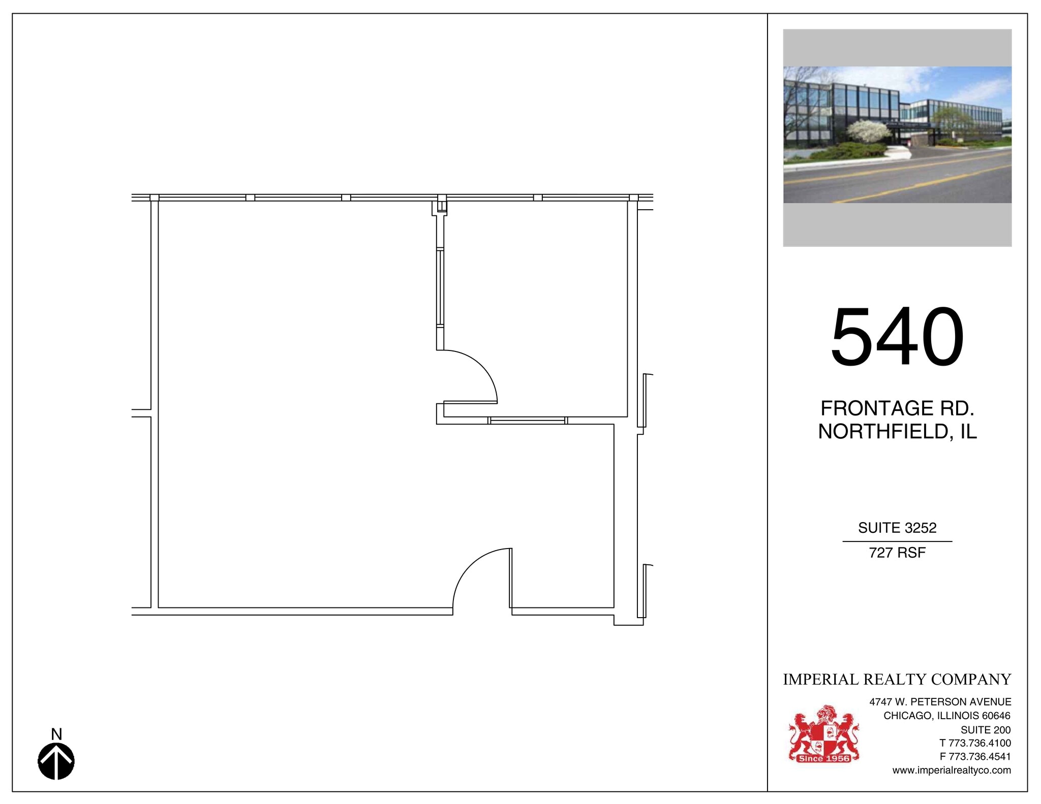 540-550 W Frontage Rd, Northfield, IL for lease Site Plan- Image 1 of 1