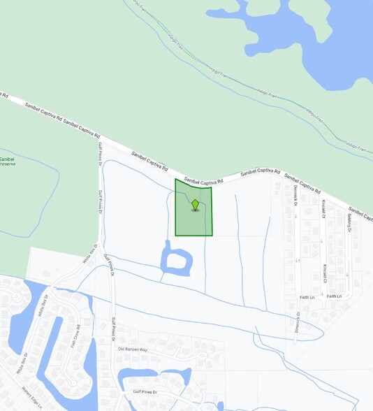 4301 Sanibel Captiva Rd, Sanibel, FL for lease - Plat Map - Image 2 of 7