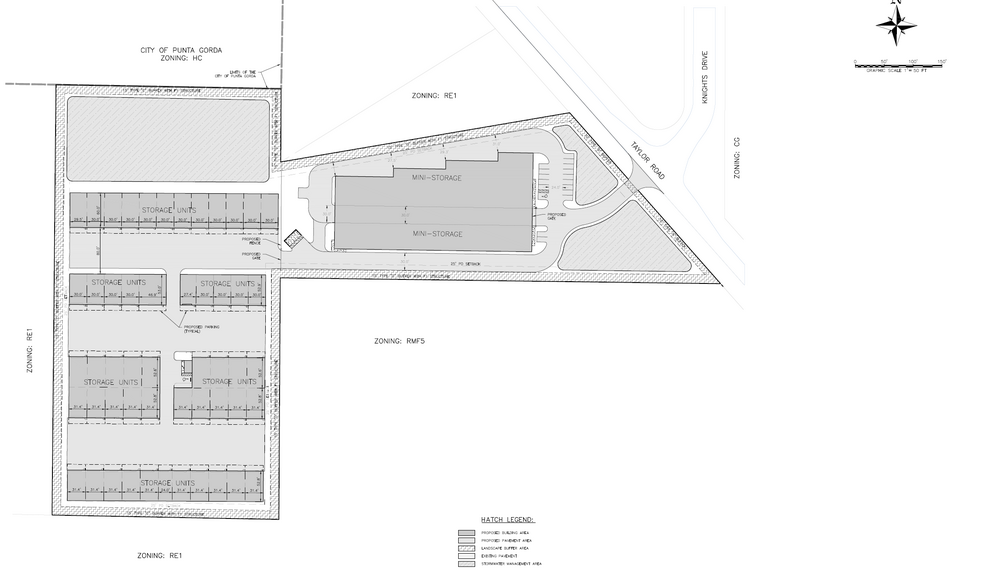 5221-5225 Taylor Rd, Punta Gorda, FL à vendre - Plan de site - Image 1 de 8