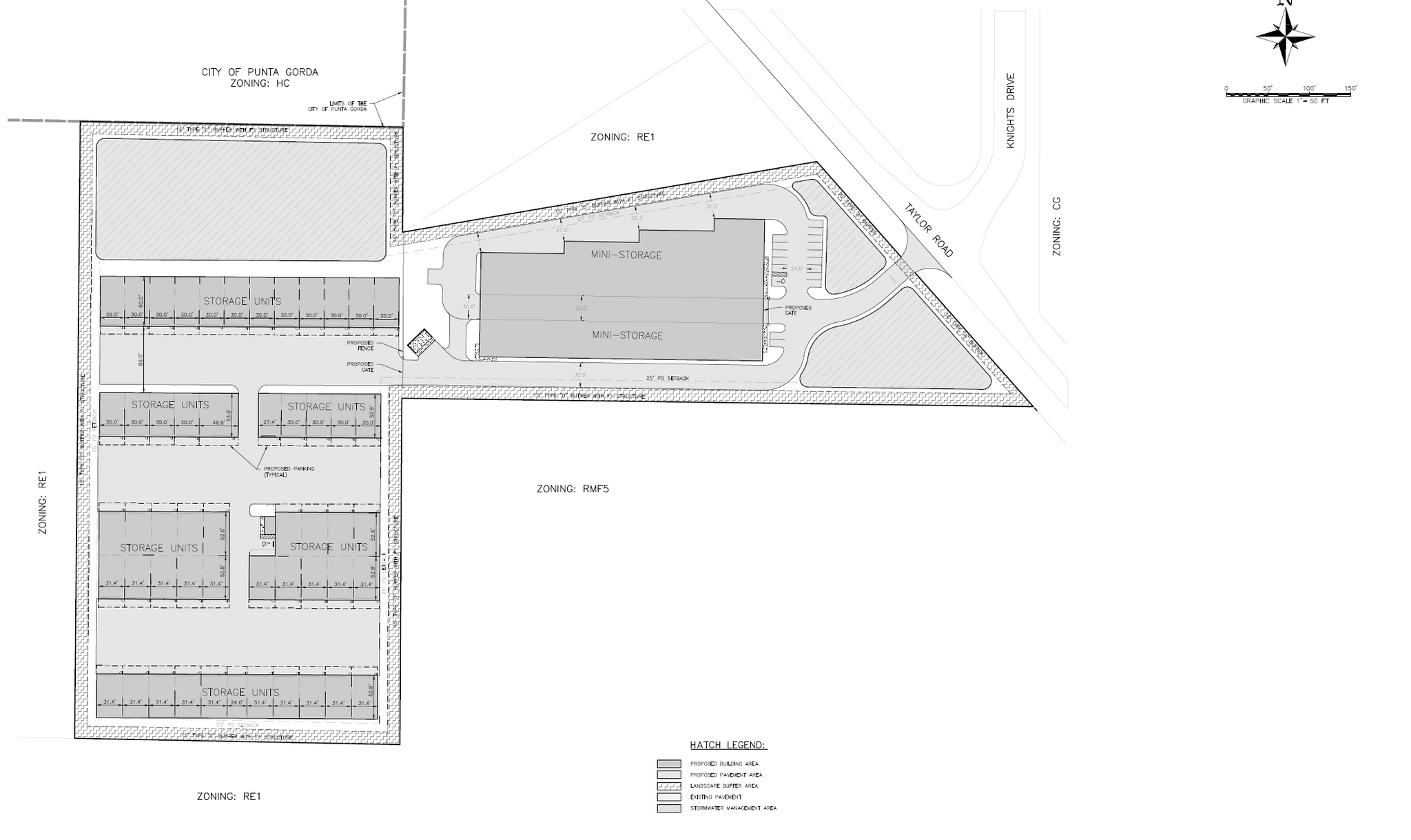 5221-5225 Taylor Rd, Punta Gorda, FL à vendre Plan de site- Image 1 de 9