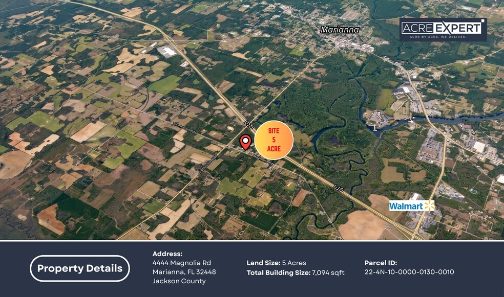 4444 Magnolia Rd, Marianna, FL à vendre - Photo du bâtiment - Image 2 de 3