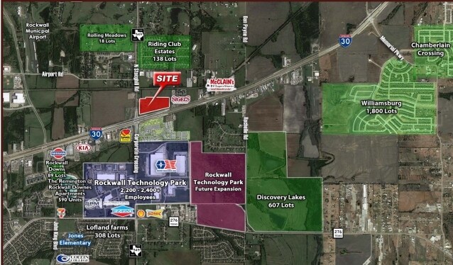 NEC I-30 & FM 549, Rockwall, TX à vendre Photo du bâtiment- Image 1 de 7