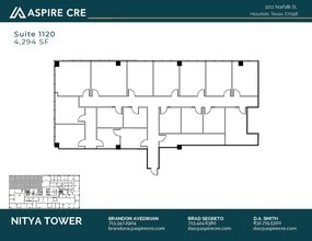 2211 Norfolk St, Houston, TX for lease Floor Plan- Image 1 of 1