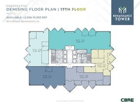801 K St, Sacramento, CA for lease Floor Plan- Image 2 of 2