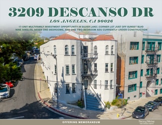 Plus de détails pour 3209 Descanso Dr, Los Angeles, CA - Multi-résidentiel à vendre