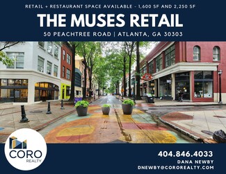 More details for 50 Peachtree St NW, Atlanta, GA - Retail for Lease