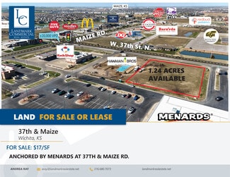 More details for West 37th Street North, Wichita, KS - Land for Sale