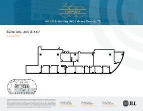 1901 N State Highway 360, Grand Prairie, TX à louer Plan d  tage- Image 2 de 2