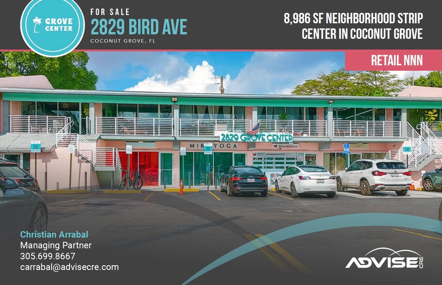 2829 Bird Ave, Miami, FL for sale - Primary Photo - Image 1 of 7