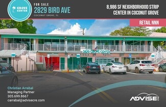 Plus de détails pour 2829 Bird Ave, Miami, FL - Commerce de détail à vendre
