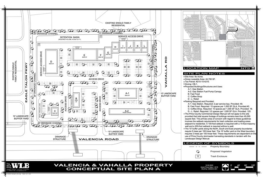 7800 Valencia Road, Tucson, AZ à vendre - Plan de site - Image 3 de 3