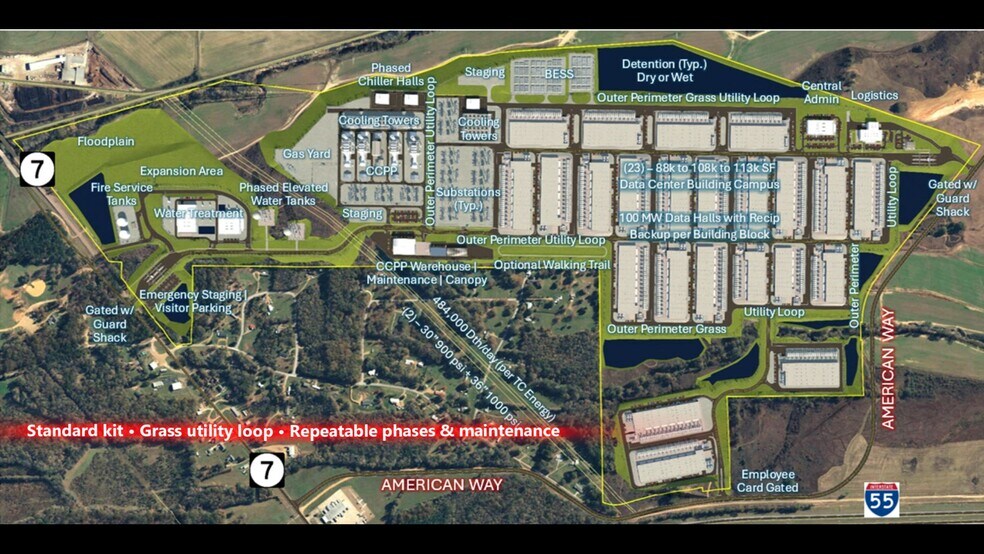 American Way, Grenada, MS à vendre - Vidéo sur l’inscription commerciale - Image 3 de 6