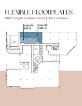 1900 Campus Commons Dr, Reston, VA à louer Plan d’étage- Image 1 de 1