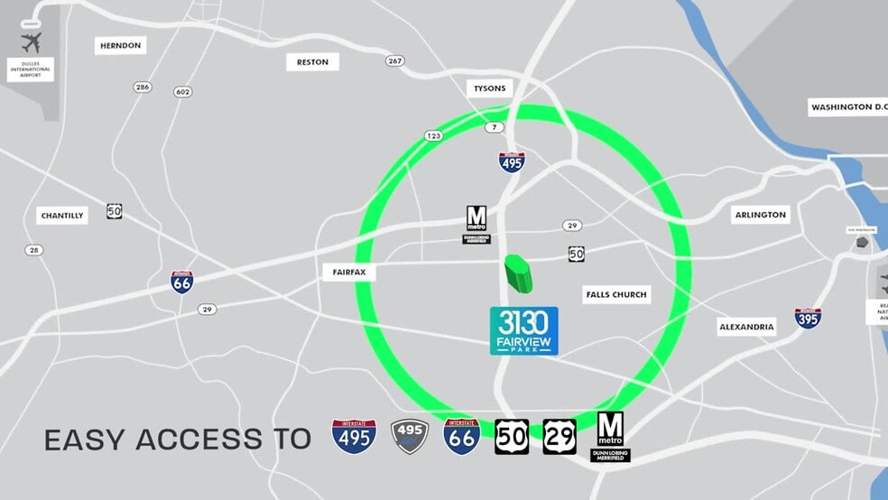 3130 Fairview Park Dr, Falls Church, VA for lease - Commercial Listing Video - Image 2 of 17