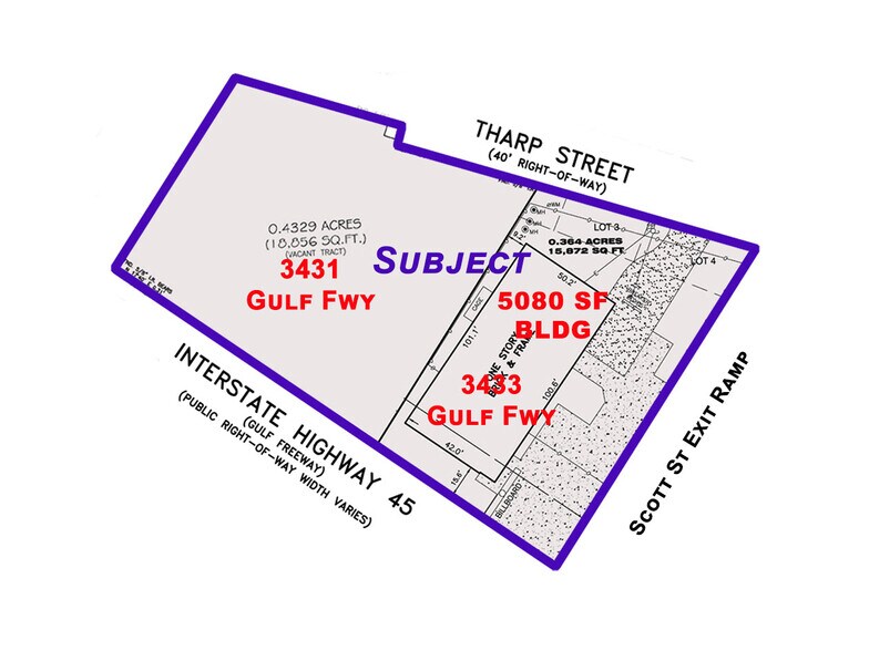 3431 Gulf Freeway, Houston, TX à vendre - Photo du bâtiment - Image 2 de 18