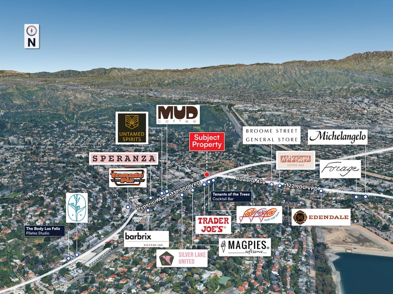 2829-2843 Hyperion Ave, Los Angeles, CA for lease - Building Photo - Image 3 of 5