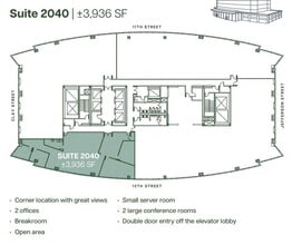 555 12th St, Oakland, CA for lease Floor Plan- Image 1 of 1
