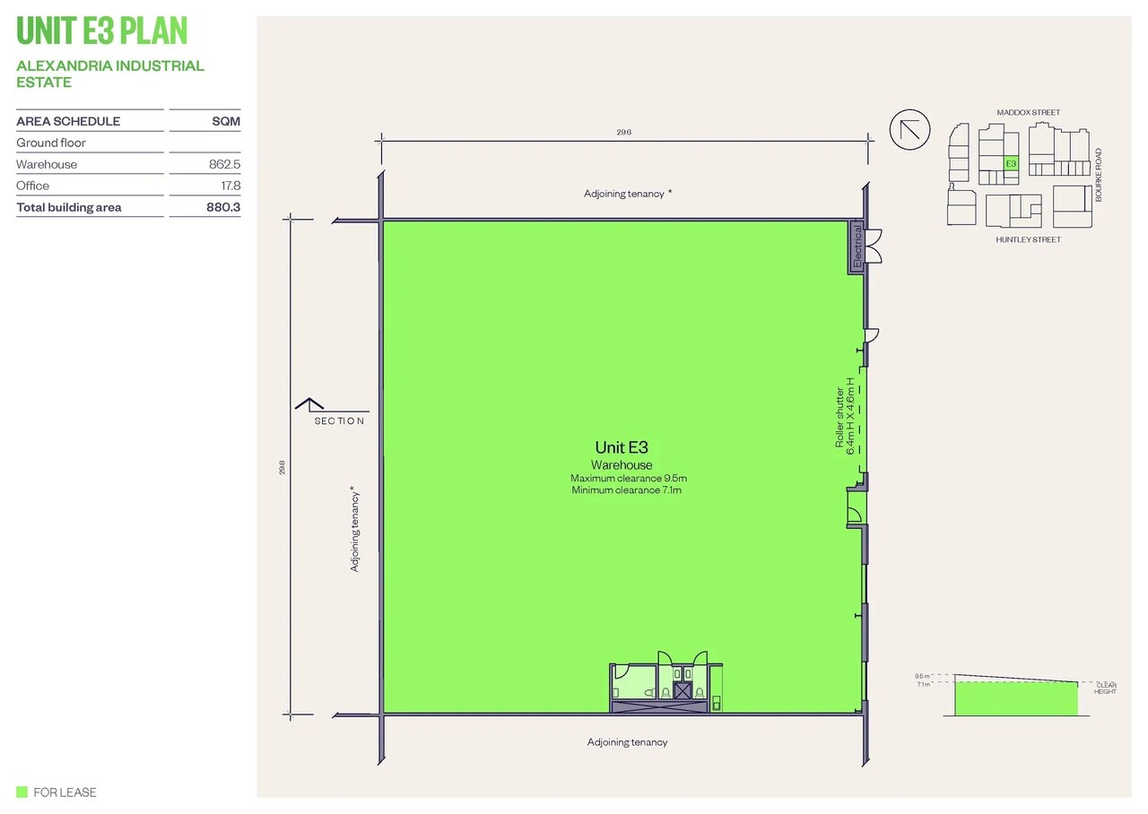35-39 Bourke Rd, Alexandria for lease Floor Plan- Image 1 of 1