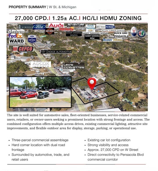 5500 - 5506 North Street w, Pensacola, FL à vendre - Photo principale - Image 1 de 4