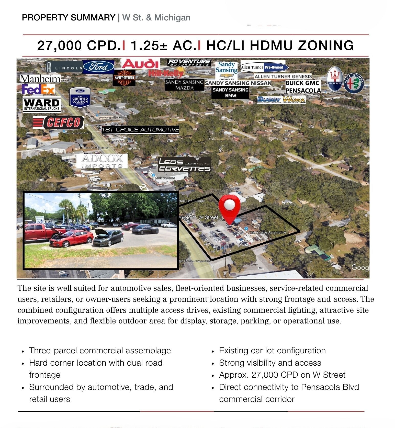 5500 - 5506 North Street w, Pensacola, FL à vendre Photo principale- Image 1 de 5