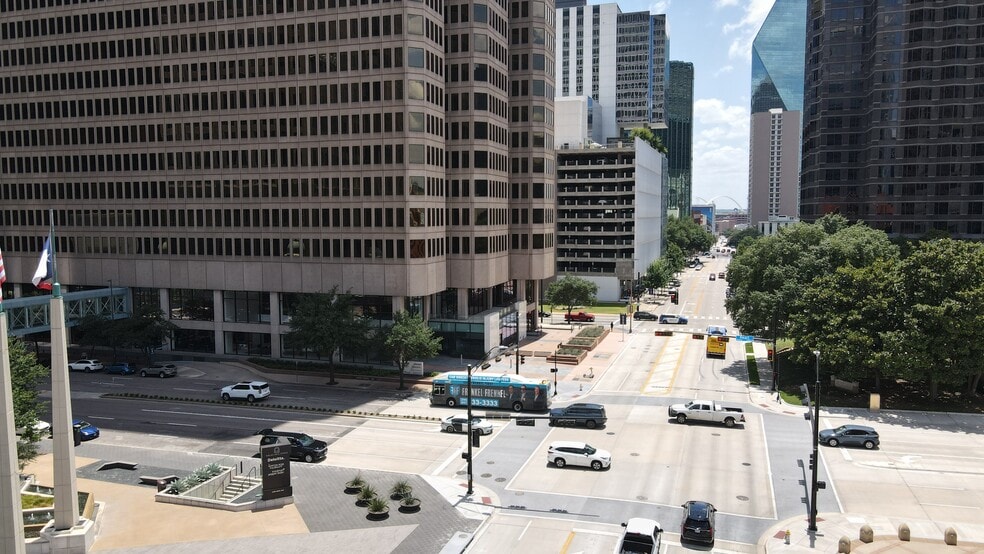 2100 Ross Ave, Dallas, TX for lease - Aerial - Image 2 of 4