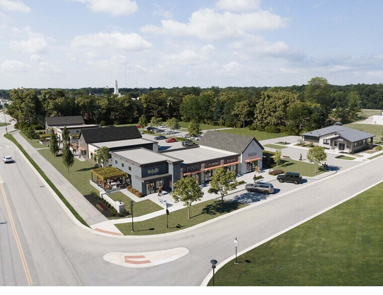 Spring Mill Road & 116th Street, Carmel, IN à louer - Aérien - Image 3 de 7