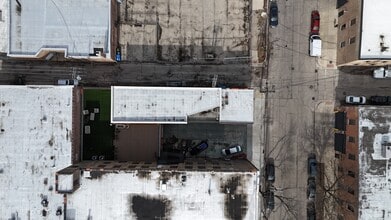 456 N Leavitt St, Chicago, IL - Aérien  Vue de la carte