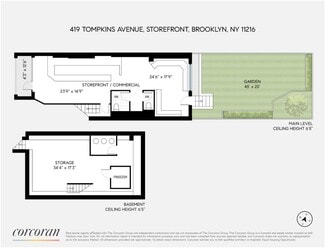 Plus de détails pour 419 Tompkins Ave, Brooklyn, NY - Local commercial à louer