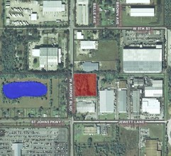 2750 W Airport Blvd, Sanford, FL - aerial  map view