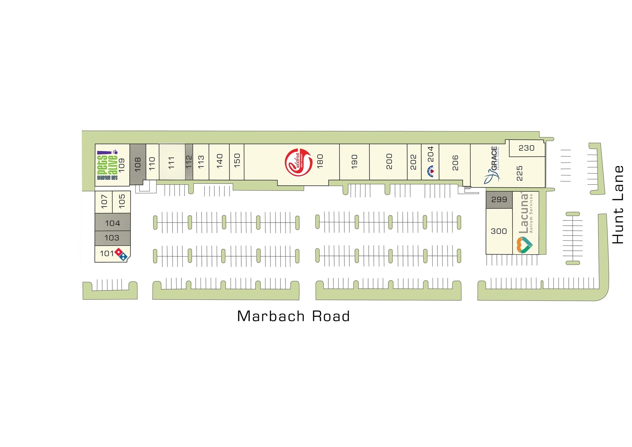 9107 Marbach Rd, San Antonio, TX à louer Plan de site- Image 1 de 1
