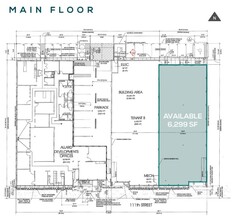 10218 111 St NW, Edmonton, AB à louer Plan d’étage- Image 1 de 1