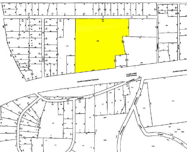 3435 Roosevelt Hwy, College Park, GA for lease - Plat Map - Image 2 of 12