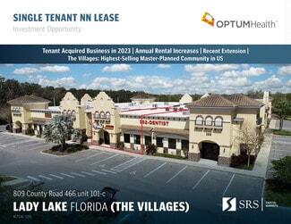 Plus de détails pour 809 County Road 466, The Villages, FL - Bureau à vendre